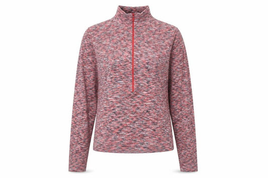 Urban Outfitters Women's Red Knit Mock Neck Top