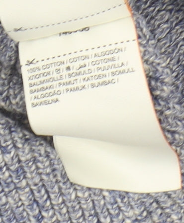 Superdry Men's Blue Cotton Pullover Jumper Medium