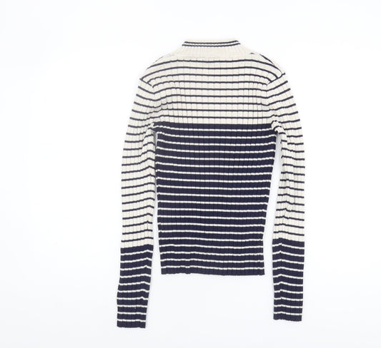 Womens UK Size S Oasis Multicoloured Pullover Jumper