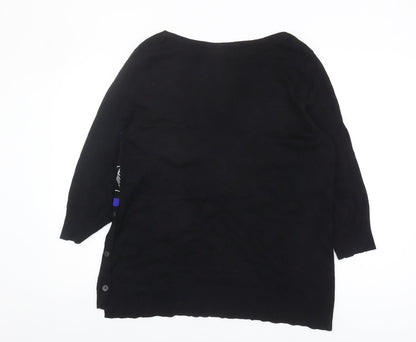 Womens UK Size 16 Principles by Ben de Lisi Black Pullover Jumper