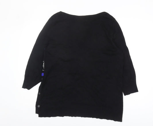 Womens UK Size 16 Principles by Ben de Lisi Black Pullover Jumper