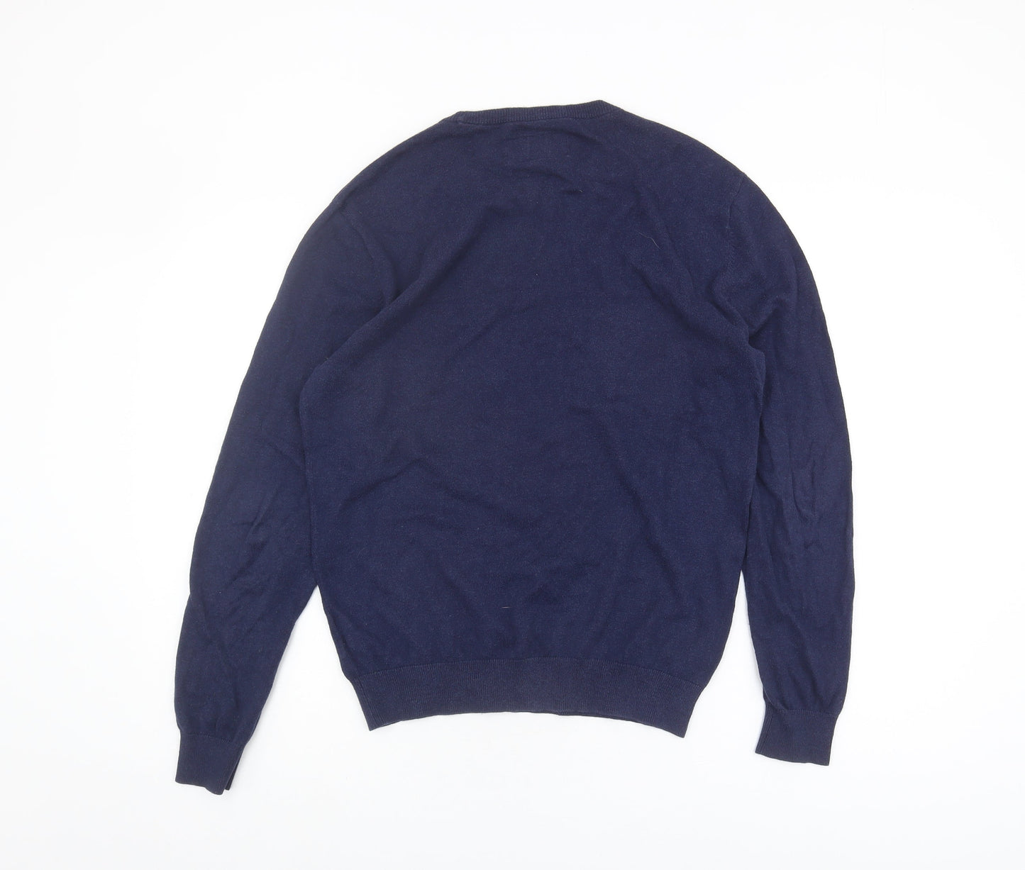 Jack Wills Men's Blue Cashmere Pullover Jumper S