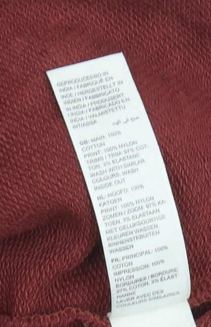 Fat Face Red Polka Dot Women's Dress, Size 12