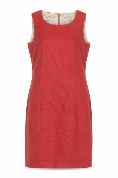 Jigsaw Women's Red Sheath Dress Size 8 Wool