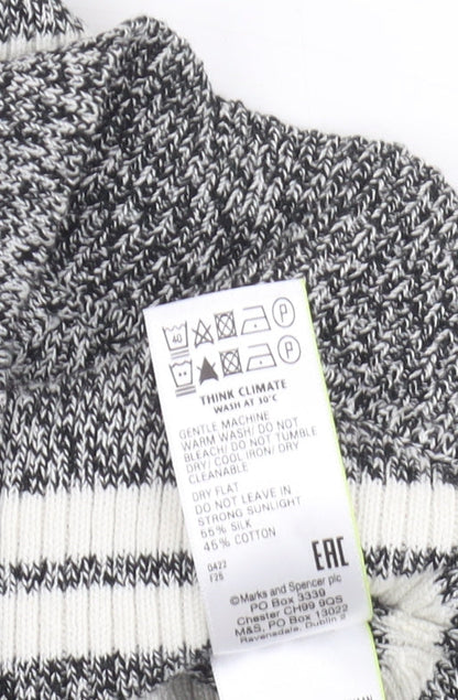 Womens UK Size 12 Marks and Spencer Black Camisole Tank