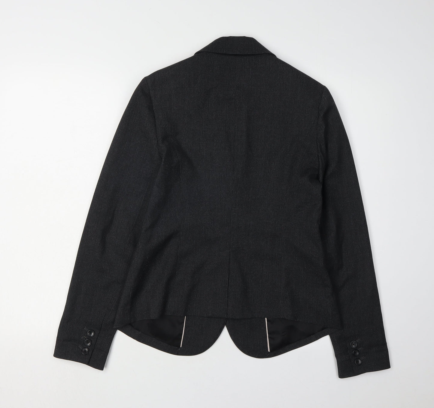 Gap Women Black Blazer Jacket, Size 2, Lined, Workwear