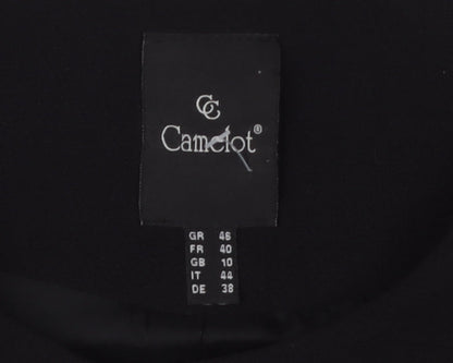 Camelot Women's Black Regular Jacket Size 10