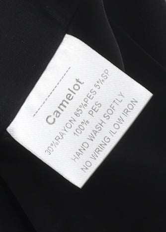 Camelot Women's Black Regular Jacket Size 10