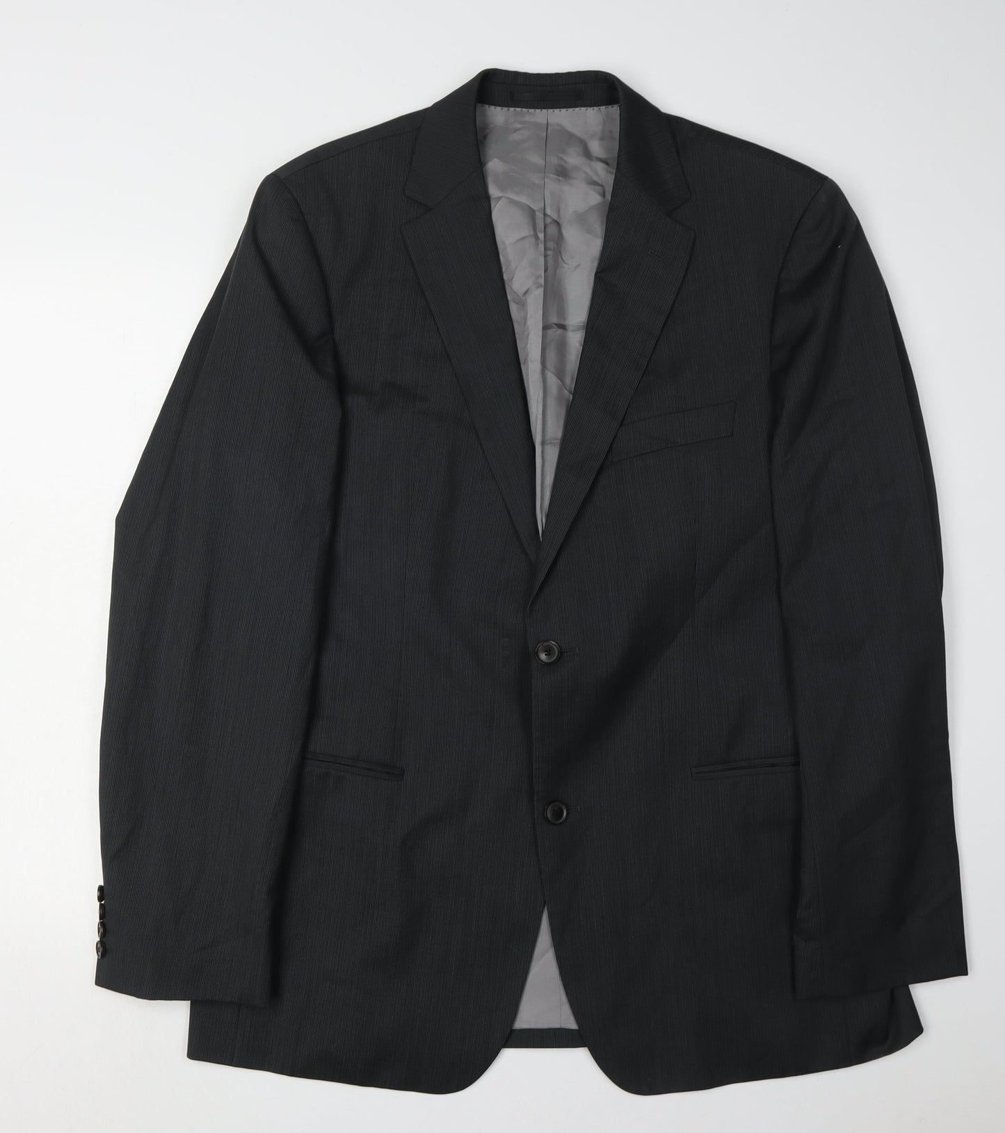 Mens UK Size 42 Boss Regular Black Suit Jacket