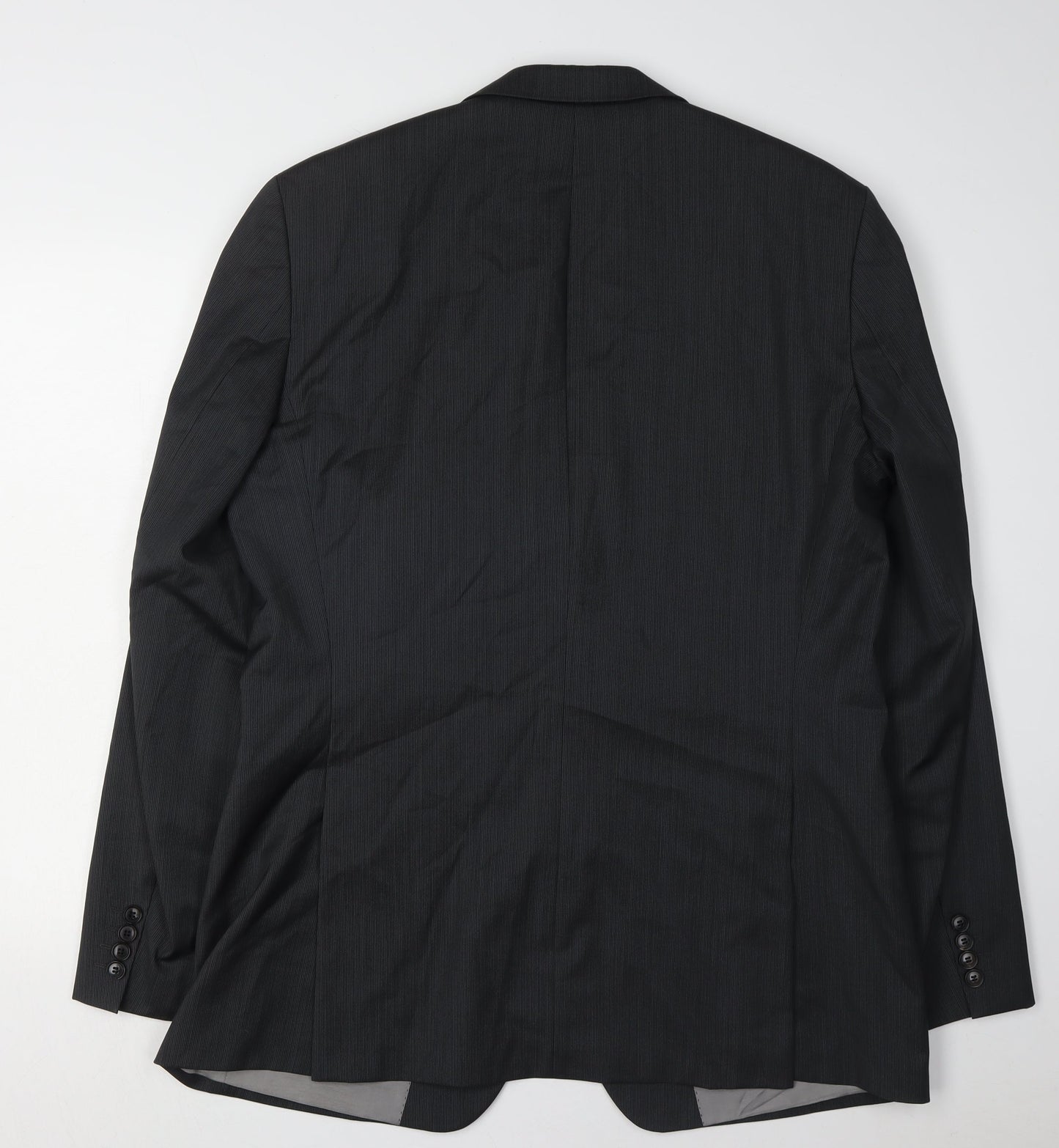 Mens UK Size 42 Boss Regular Black Suit Jacket