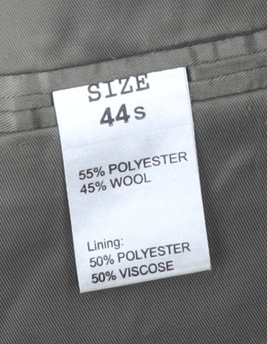 Mens UK Size 44 Charlton Gray Regular Grey Suit Jacket