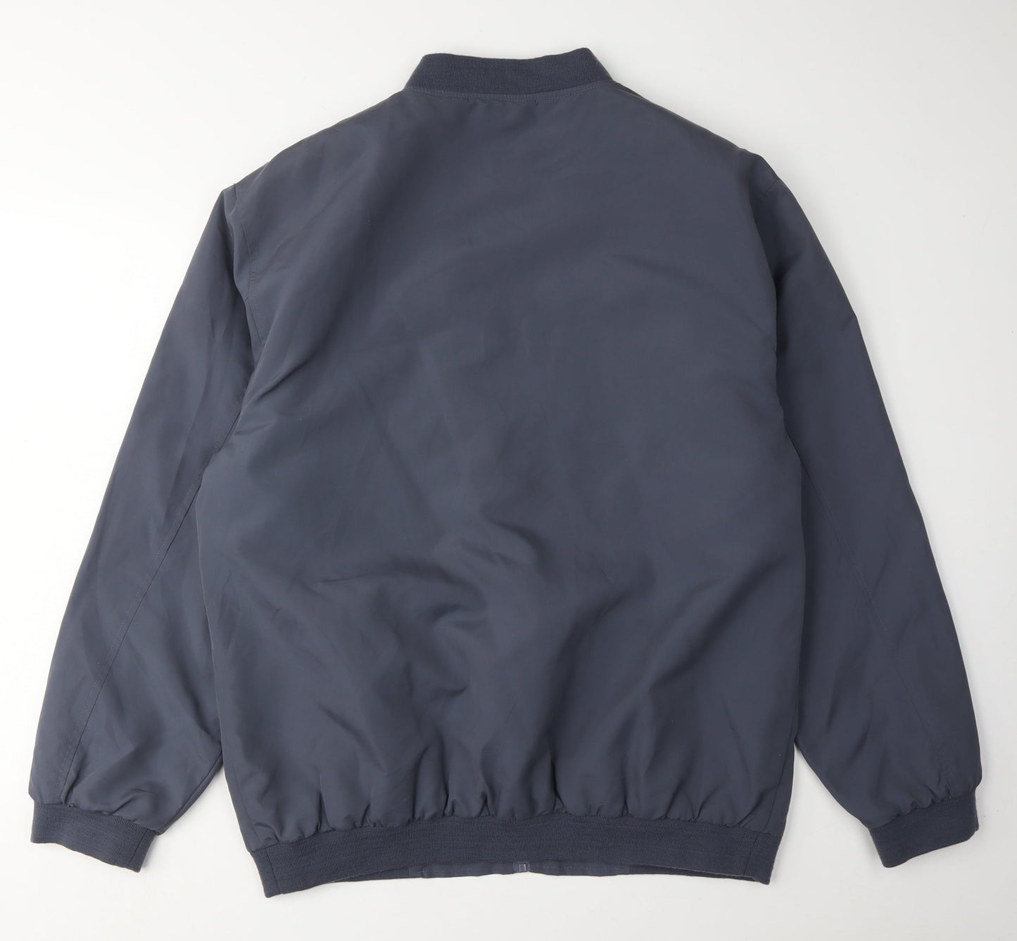 Woodville Men's Blue Bomber Jacket XL, Casual Style