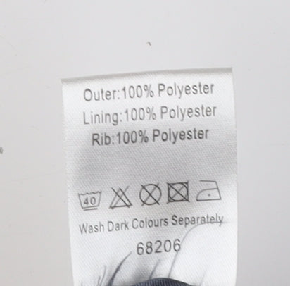 Woodville Men's Blue Bomber Jacket XL, Casual Style