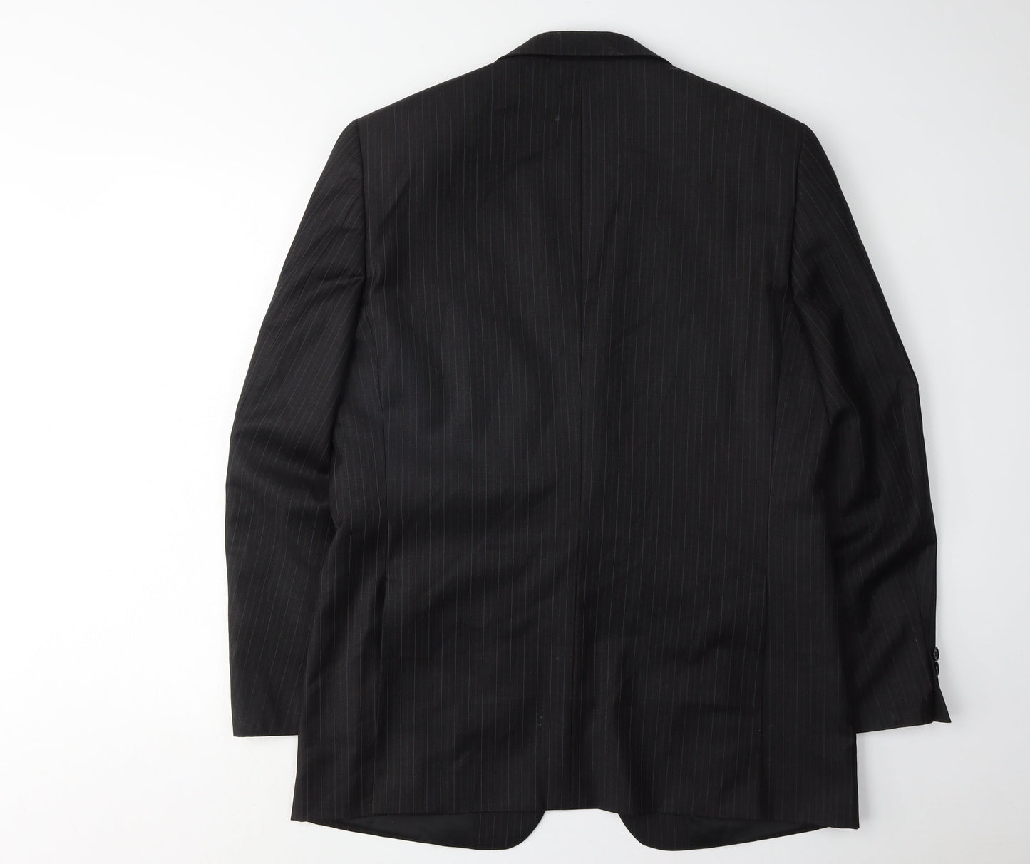 Mens UK Size 38 Brook Taverner Regular Black Suit Jacket