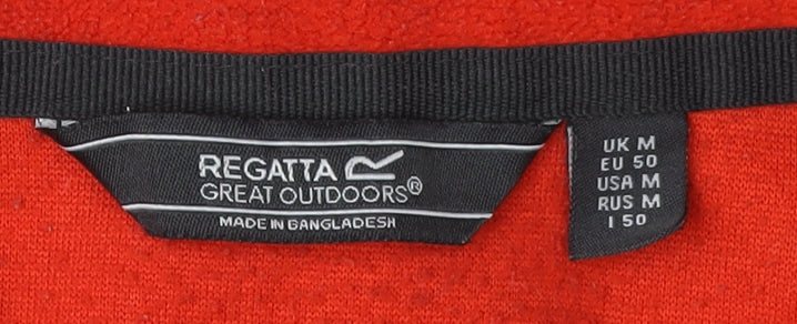Mens UK Size M Regatta Red Pullover Sweatshirt