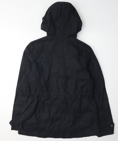 Fat Face Women's Blue Parka Coat Size 12