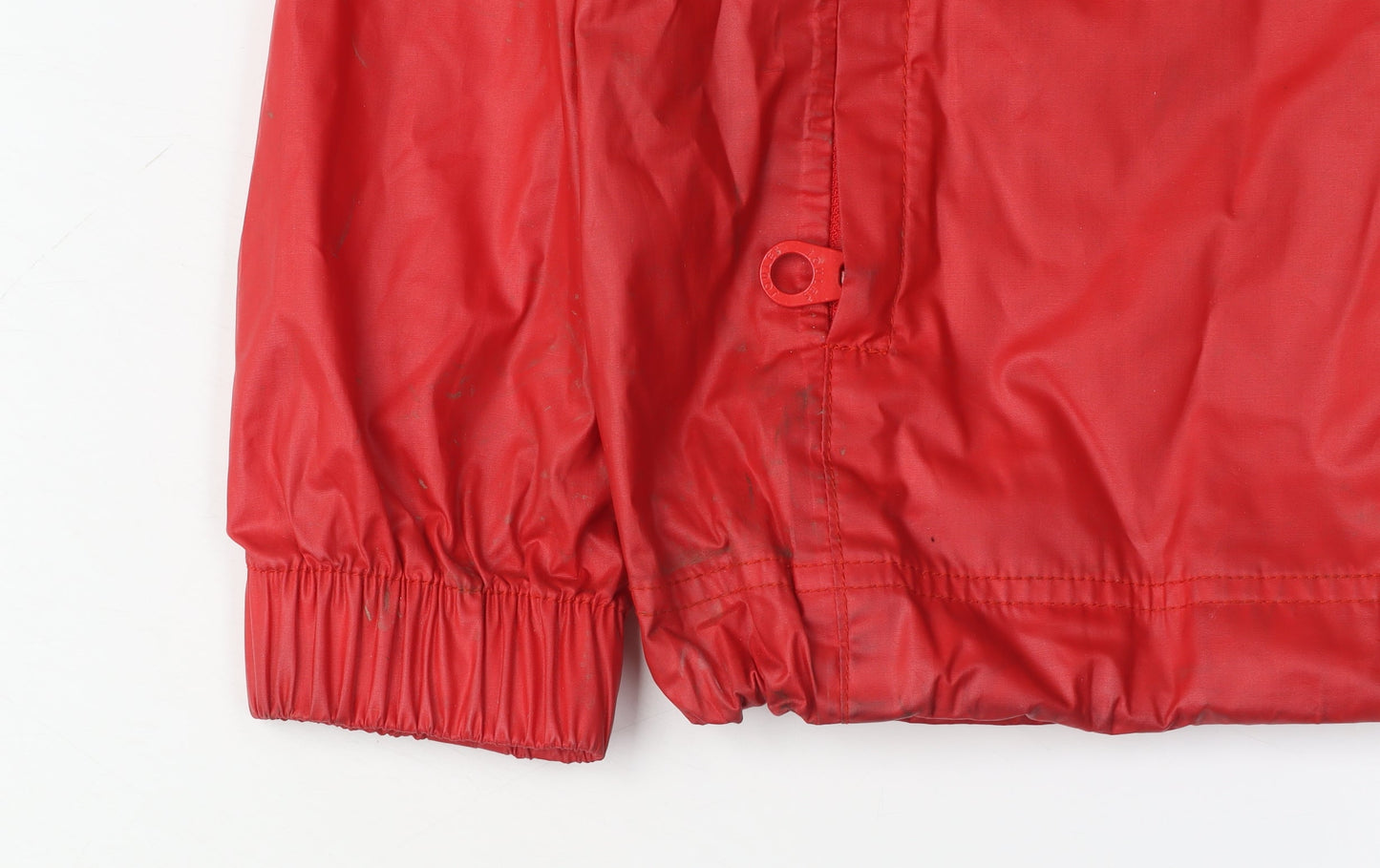Womens UK Size 10 Joules Red Anorak Coat