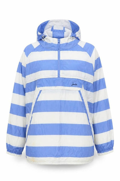 Womens UK Size 12 Joules Blue Anorak Coat