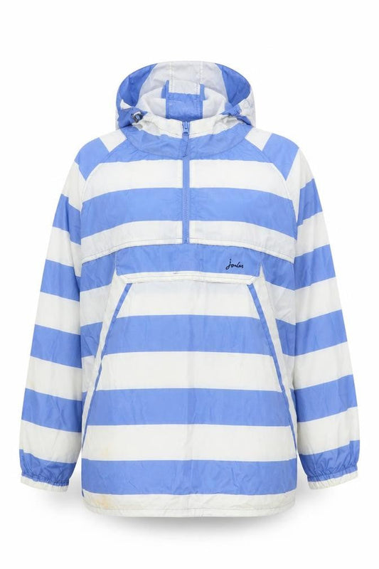 Womens UK Size 12 Joules Blue Anorak Coat