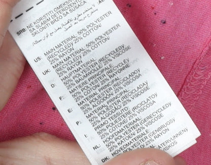 Adidas Women's Pink Sleeveless Tank Top Size 16-18