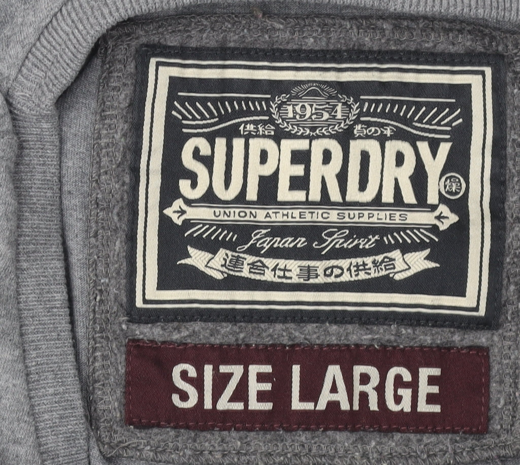 Superdry Men's Grey L Graphic Print T-Shirt
