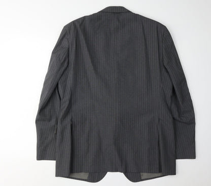 Mens UK Size 44 DAKS Regular Grey Suit Jacket