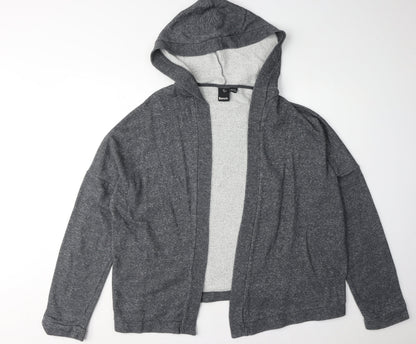 Womens UK Size L Bench Grey Cardigan Jumper