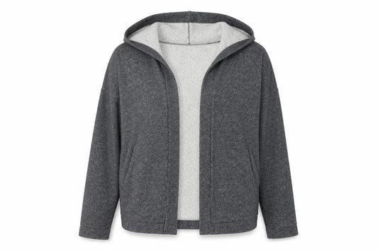 Womens UK Size L Bench Grey Cardigan Jumper