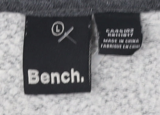 Womens UK Size L Bench Grey Cardigan Jumper