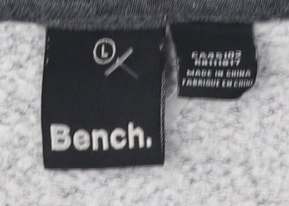 Womens UK Size L Bench Grey Cardigan Jumper