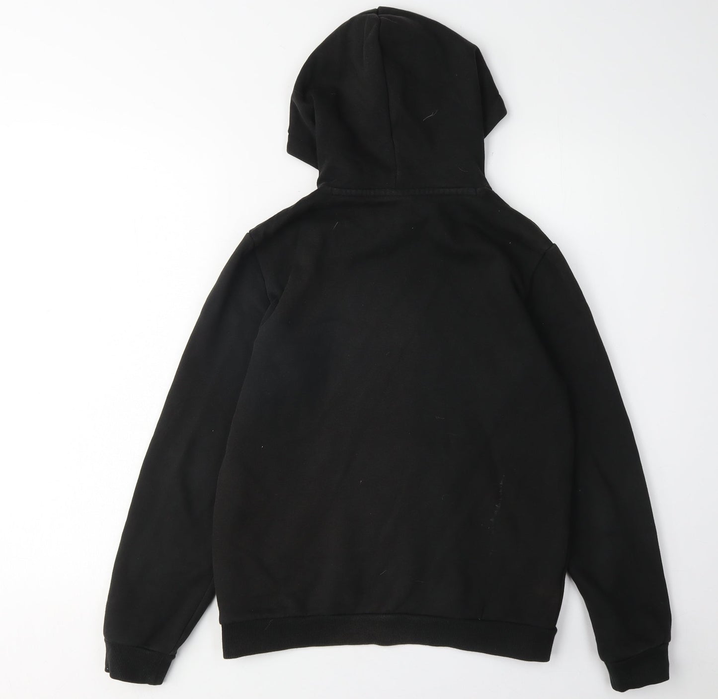 Puma Boys Black Hoodie Pullover, Size 13, Graphic Logo