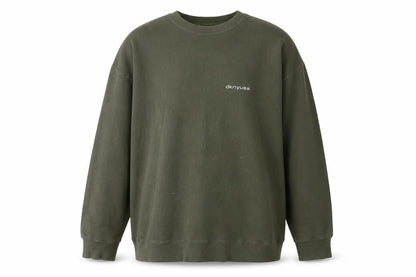 Mens UK Size One Size DKNY Green Pullover Sweatshirt