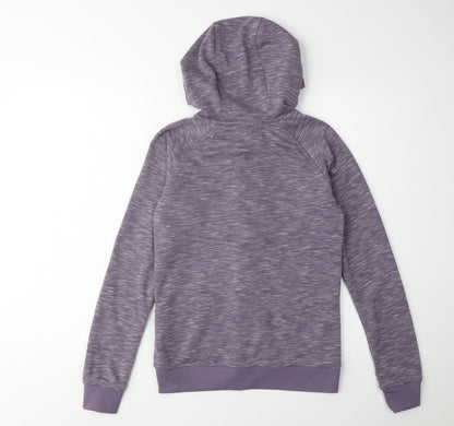 Womens UK Size 8 Mountain Warehouse Purple Full Zip Hoodie