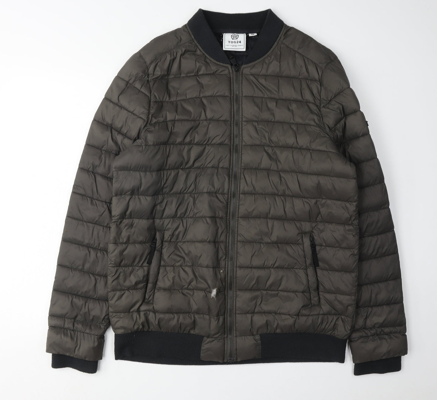 Mens UK Size M TOG24 Black Puffer Jacket