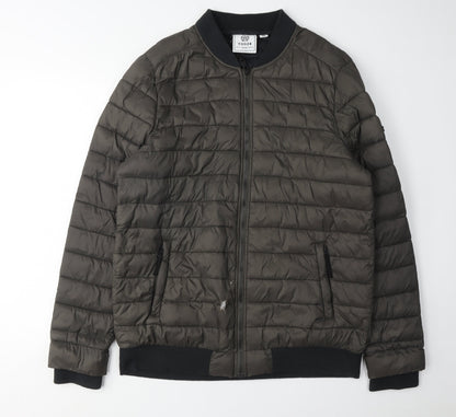Mens UK Size M TOG24 Black Puffer Jacket