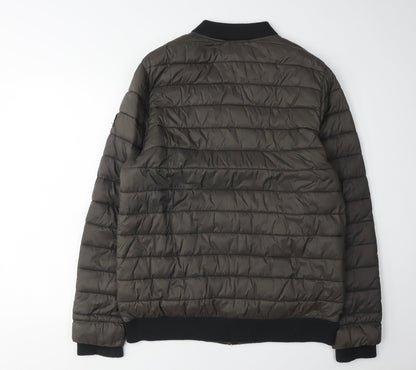 Mens UK Size M TOG24 Black Puffer Jacket