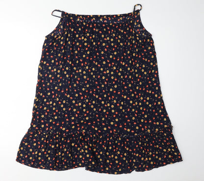 Superdry Women's Multicoloured Floral Dress Size 8