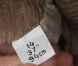 Viyella Women's Brown Corduroy Blazer, Size 14