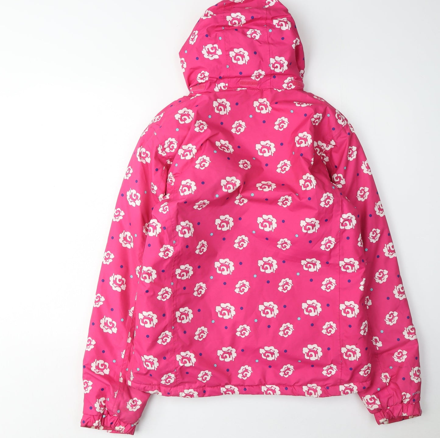 Regatta Girls' Pink Floral Rain Coat, Size 14