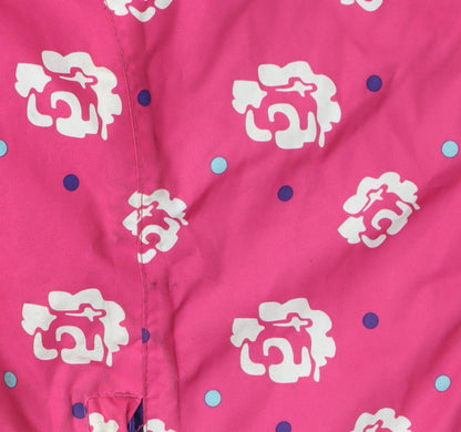 Regatta Girls' Pink Floral Rain Coat, Size 14