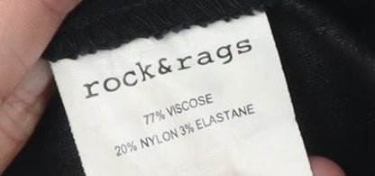 rock&rags Firetrap Women's Black Jeggings - Size M