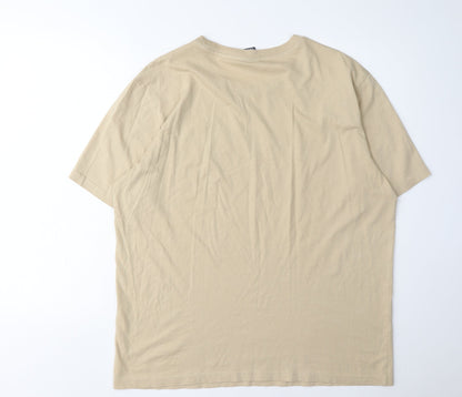 Mens UK Size L Champion Beige  T-Shirt