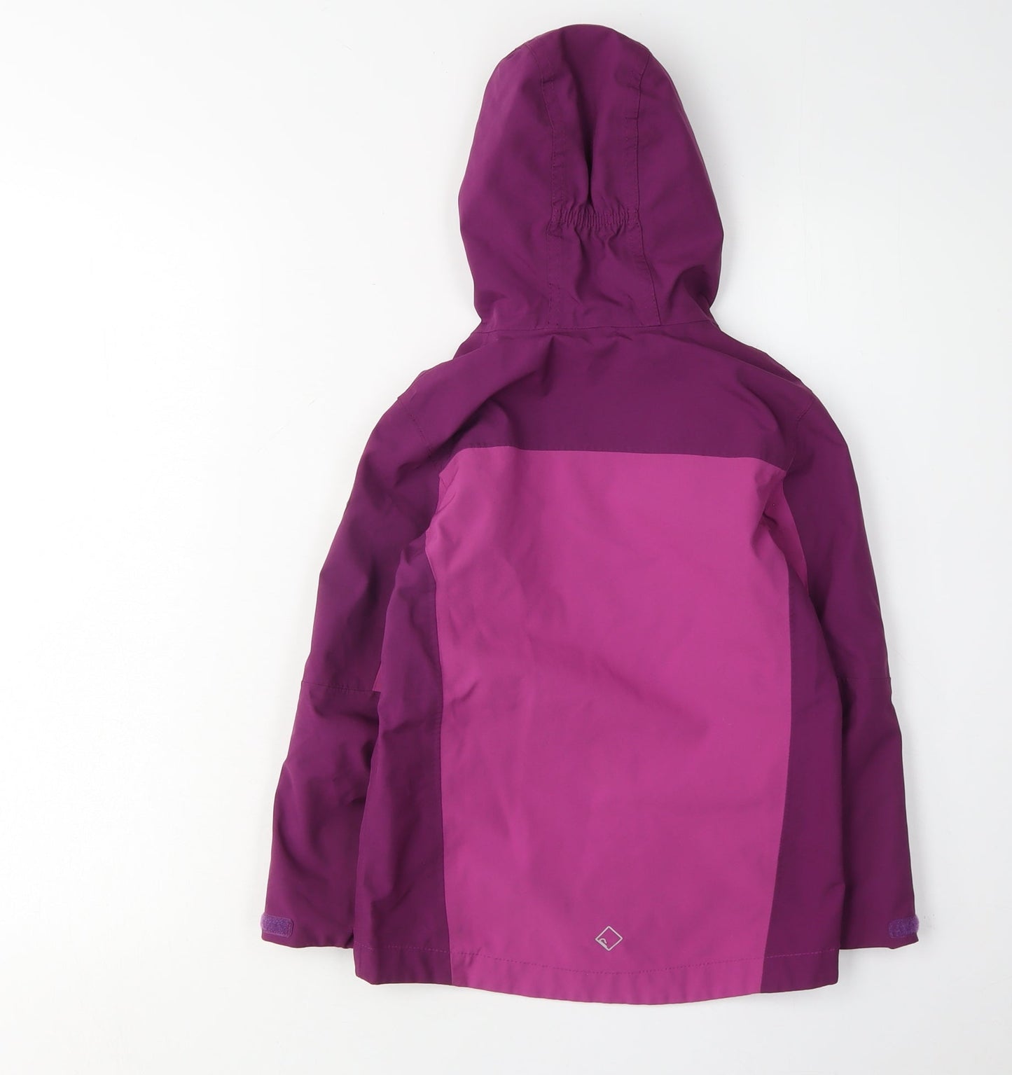Regatta Girls Purple Hooded Jacket 5-6 Years - Waterproof Outdoor Coat