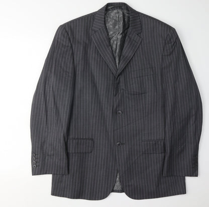 Mens UK Size 40 Pierre Cardin Regular Grey Suit Jacket