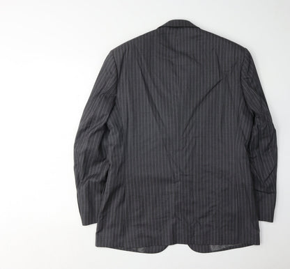Mens UK Size 40 Pierre Cardin Regular Grey Suit Jacket