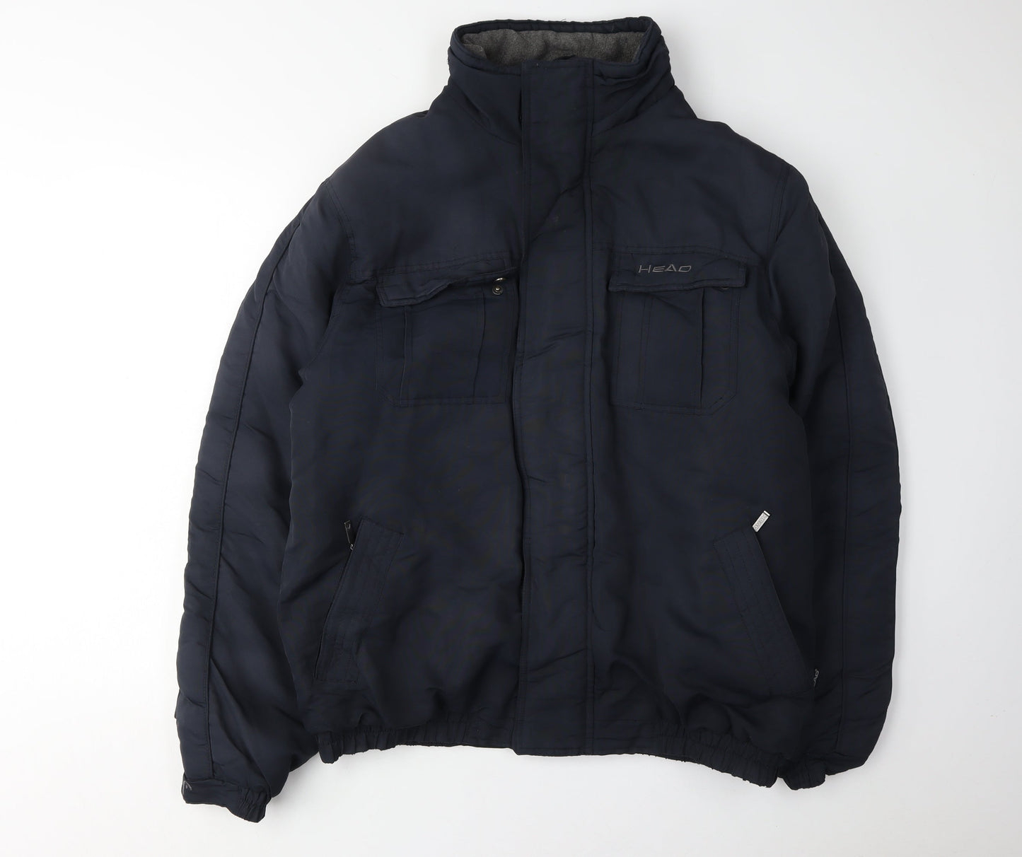 Mens UK Size XL HEAD Blue Puffer Jacket
