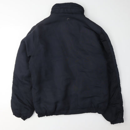 Mens UK Size XL HEAD Blue Puffer Jacket