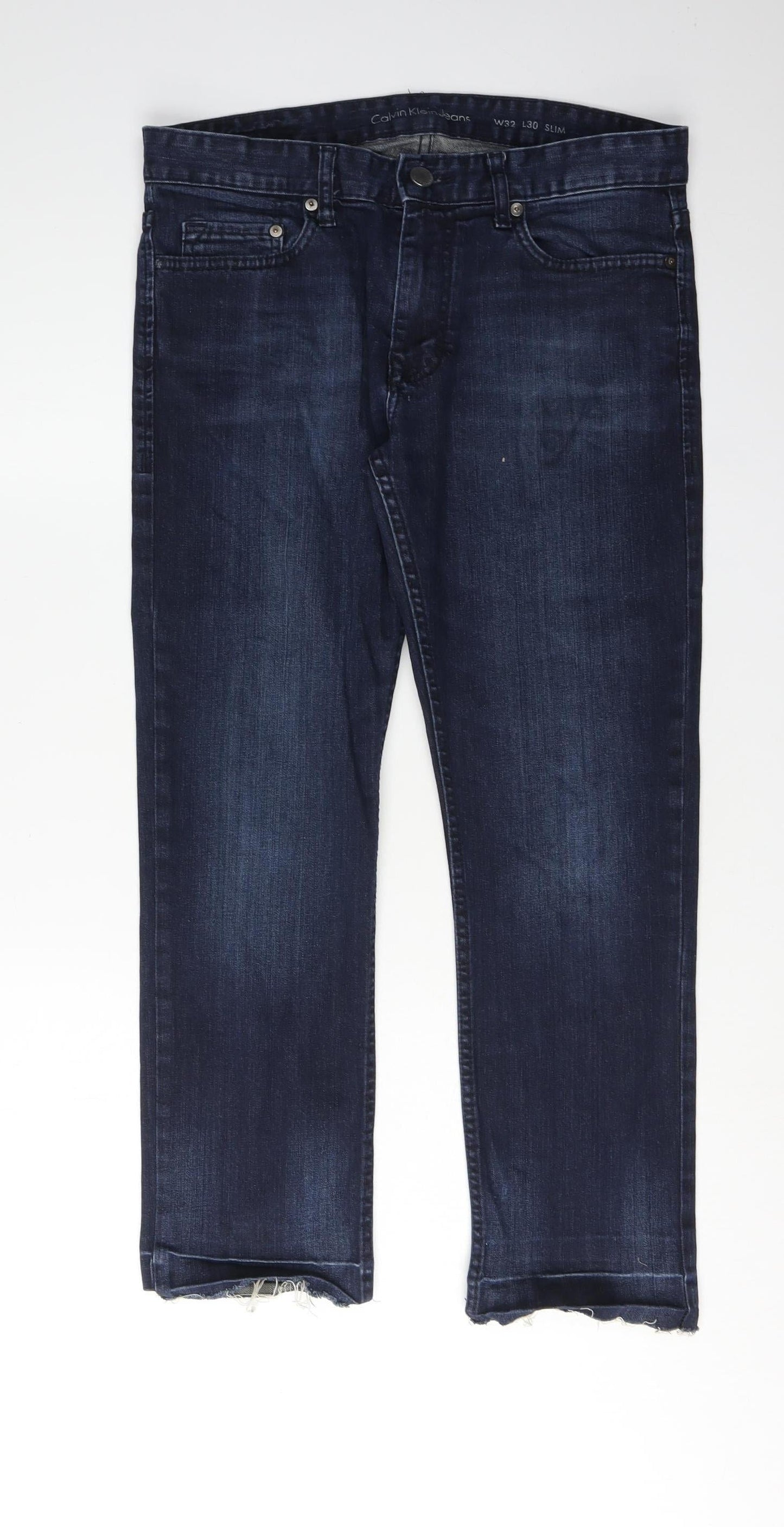Calvin Klein Men's Slim Fit Blue Jeans W32 L30