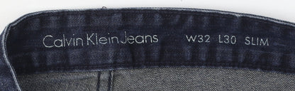 Calvin Klein Men's Slim Fit Blue Jeans W32 L30