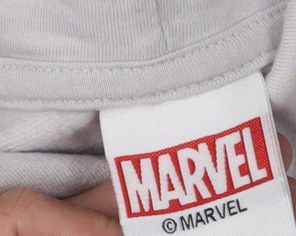 Marvel Boys White Avengers Pullover Hoodie 10-11 Years